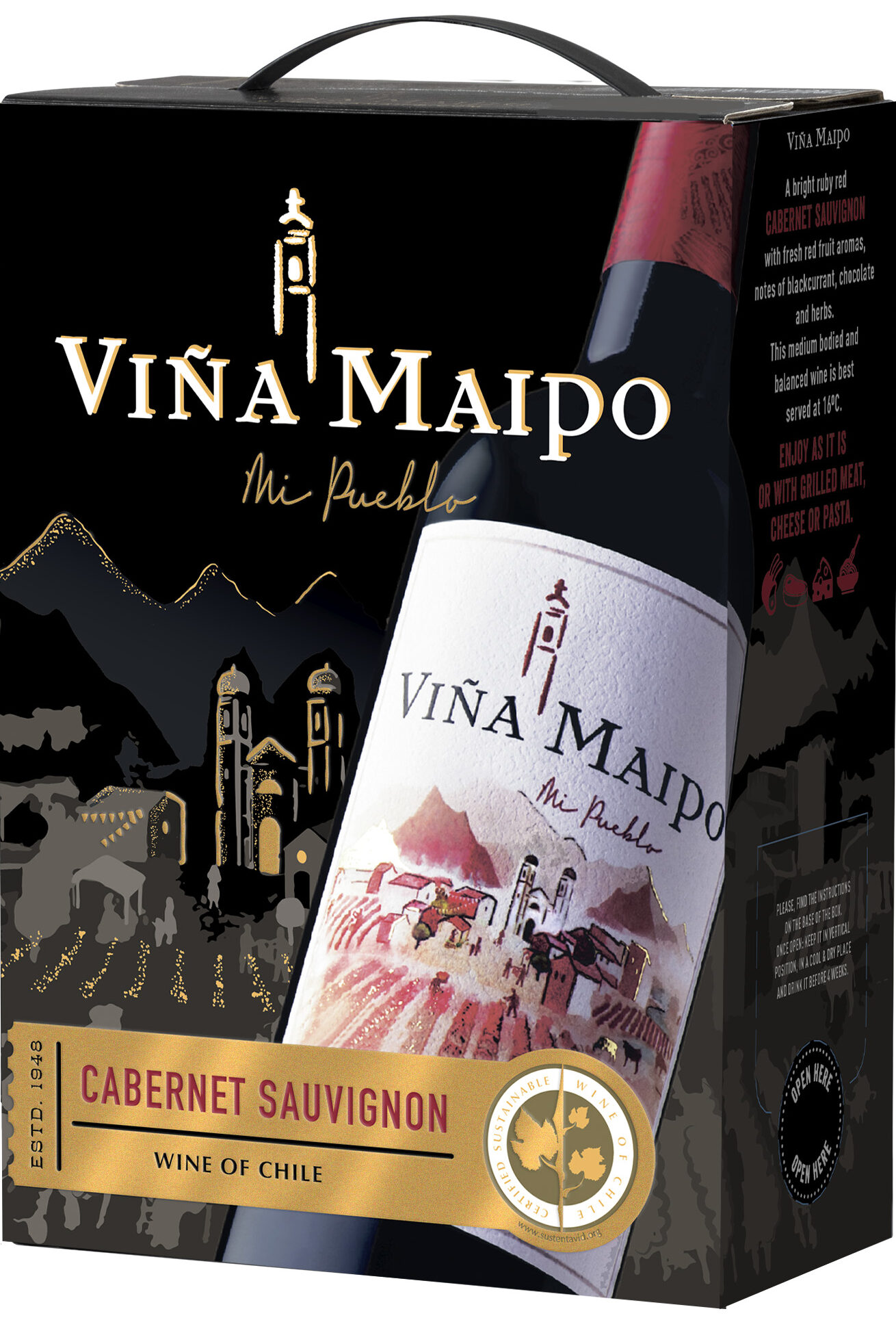 Viña Maipo Cabernet Sauvignon hanapakkaus