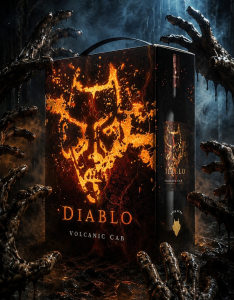 Diablo Volcanic Cab hanapakkaus.